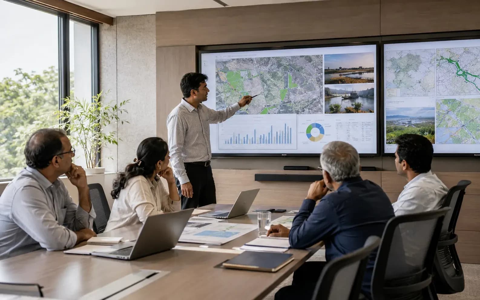 small expert appraisal panel reviewing an Environmental Impact Assessment on lar